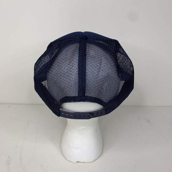 Vtg Madhatter American Legion Special Olympics Blue Snapback OSFA Trucker Hat - Picture 8 of 11